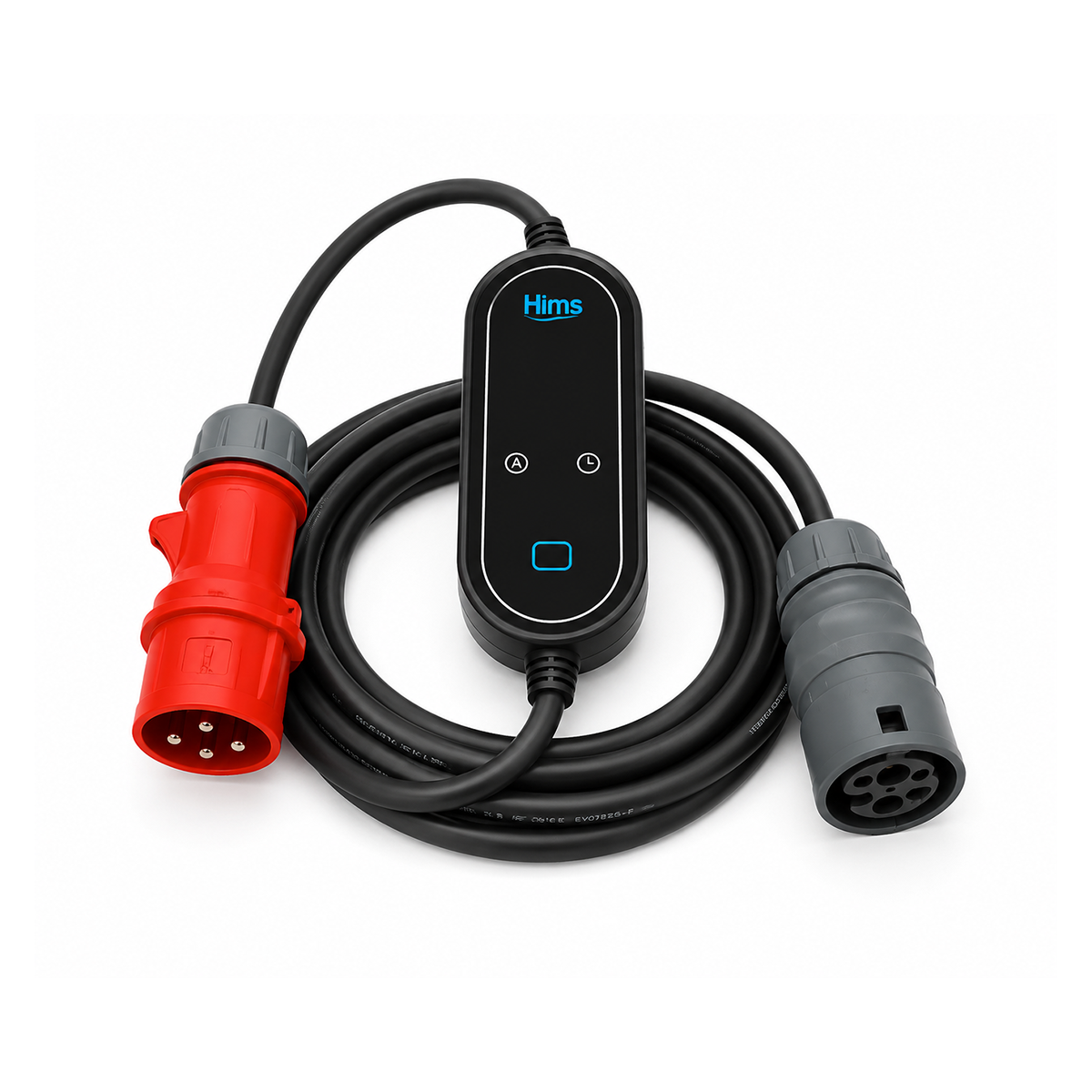HIMS HCTK-11-PS-S 11 kW OCPP 1.6J Akıllı Taşınabilir Şarj Cihazı - Görsel 4