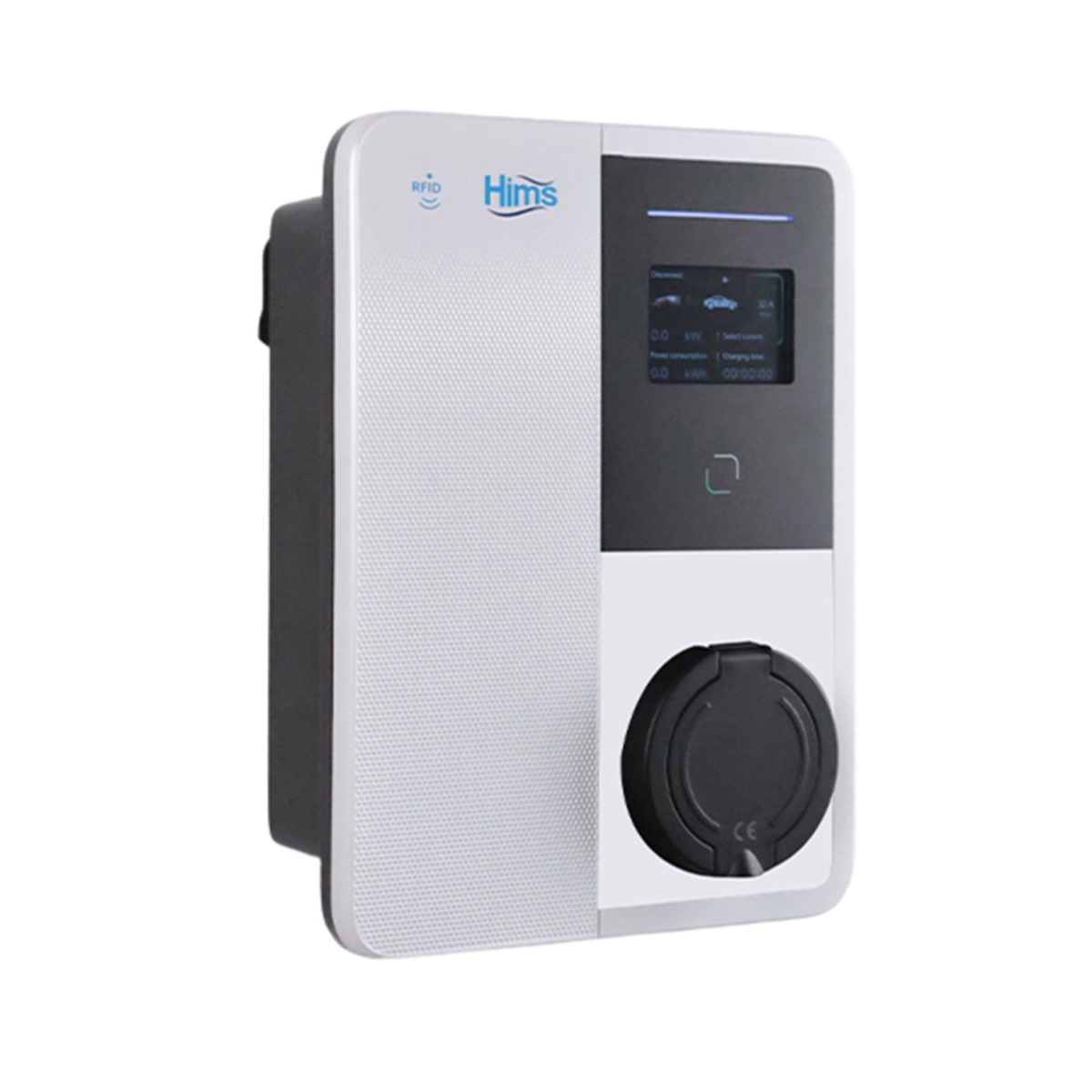 HIMS HEVC-22 22 kW Duvar Tipi AC Şarj İstasyonu - Görsel 4