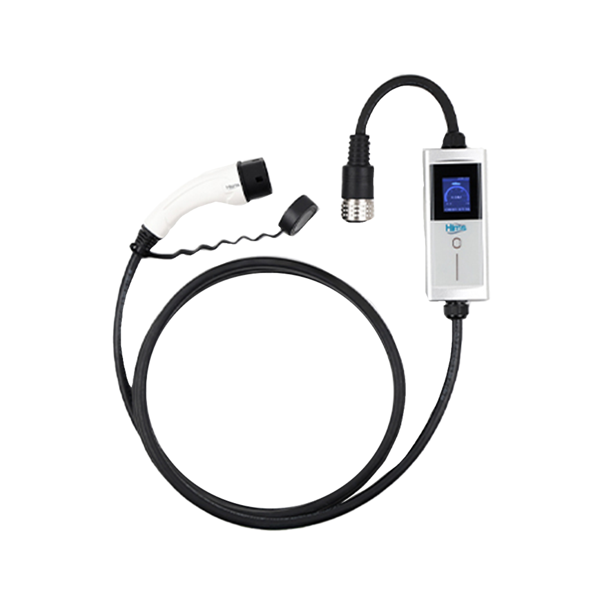 HIMS HCTK-22-G 22 kW 5 m Kablolu Gümüş Taşınabilir AC Şarj Cihazı - Görsel 4